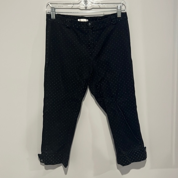Cropped Kookai pants with polka dot detail - Picture 1 of 4